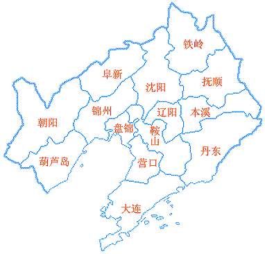 葫芦岛地图